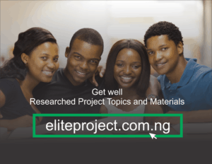 RESEARCH PROJECT TOPICS AND MATERIALS